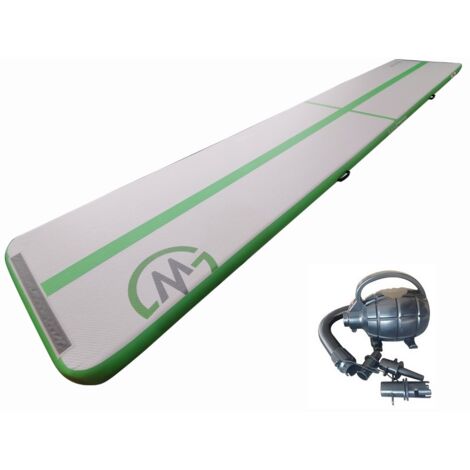 Pista acrobática Airtrack MASTER 600 x 100 x 10 cm - Verde (1/2)