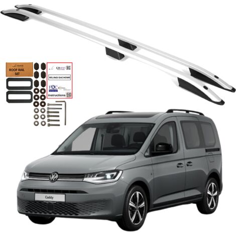 Barras de techo VOLKSWAGEN CADDY FORD TRANSIT CONNECT SHORT 2020- Sólidas