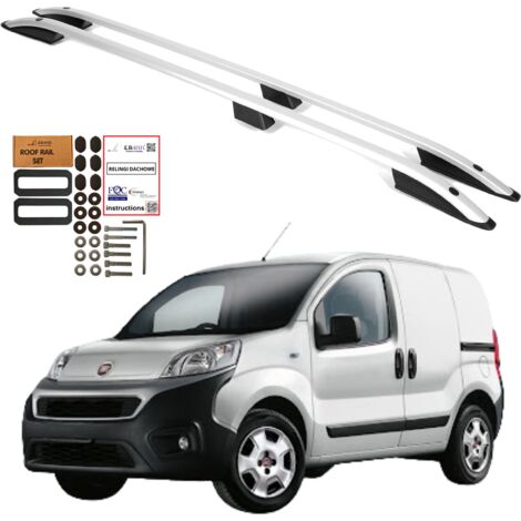 Barras de techo FIAT Qubo Fiorino CITROEN Nemo PEUGEOT BIPPER 08-24 Durable