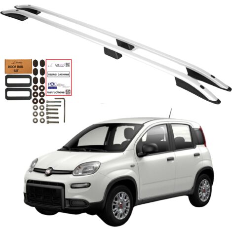 Barras de techo FIAT PANDA a partir de 2012 Aluminio Duradero Larga duración Sólido
