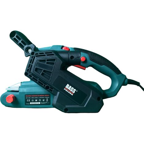 Lijadora de banda de 1550 W para madera y metal