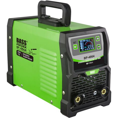 Soldadora inverter 2 en 1, TIG + MMA + set de accesorios de soldadura