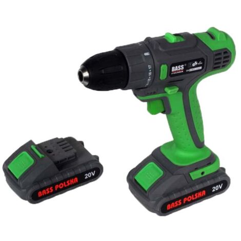 Destornillador inalámbrico de iones de litio de 20 V + 2 baterías (1/5)