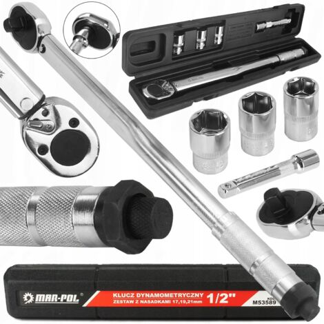 LLAVE dinamométrica 1/2'' 28-210 Nm / JUEGO (1/5)
