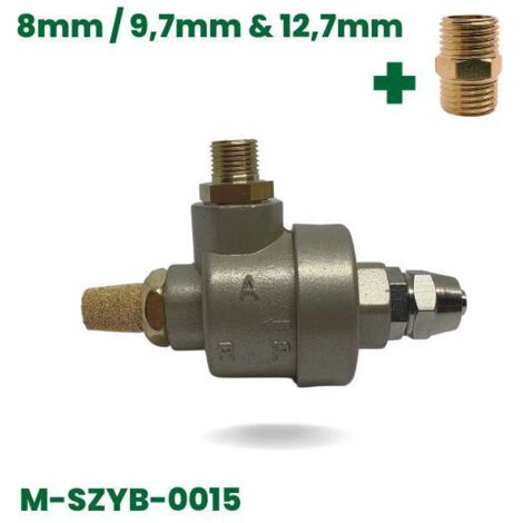 Válvula de alivio de destalonamiento de liberación rápida para trabajo pesado (Tipo I) 8 mm/9,7 mm (12,7 mm) (1/5)