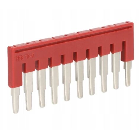 Puente de 10 vías FBS5-10 para conectores de carril ZUG 2.5 (1/4)