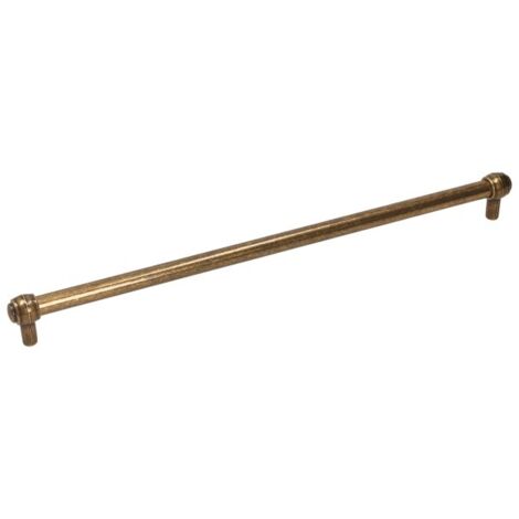 Barandilla RE23, latón patinado antiguo, 320 mm