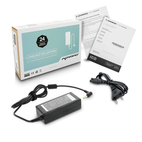 Cargador de fuente de alimentación para Acer 19v 3.42a 65W 5.5x1.7mm