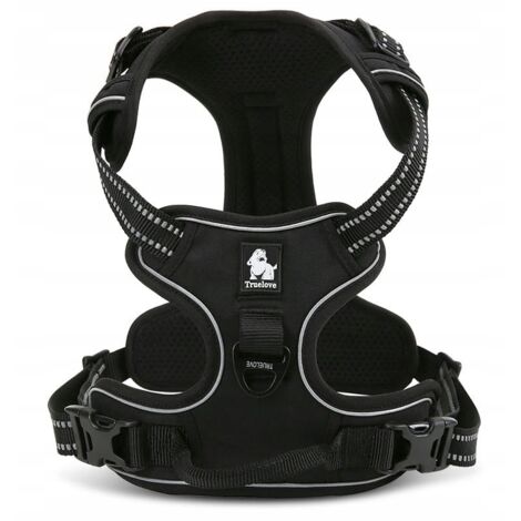 Arnés para perros miniatura Truelove NEGRO LIGERO XS (1/5)