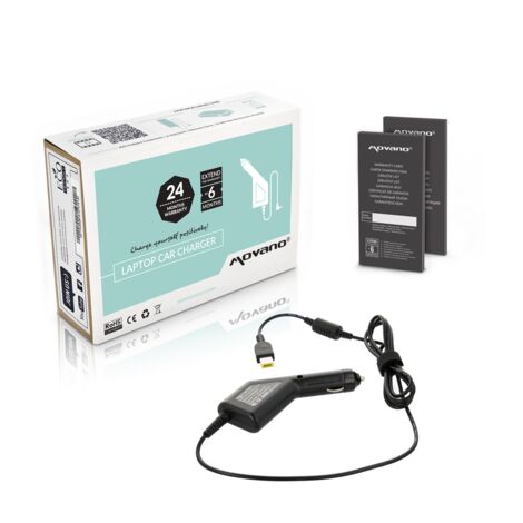 Adaptador de coche de 45 W para Lenovo Yoga de 20 V y 2,25 A (1/5)