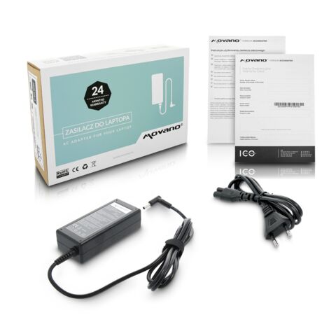 Cargador HP 19,5 V 2,31 A 45 W, clavija de 4,5 x 3,0 mm (1/5)
