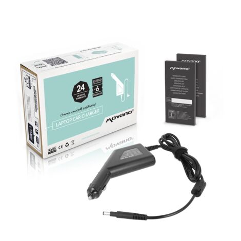 Adaptador de coche de 65 W para HP 19,5 V 3,33 A 4,8 x 1,7 (1/5)