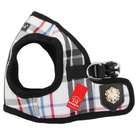Puppia Racer Arnés Para Perros - Color Rojo, Talla L - Suave Y Ajustable - Ideal Para Cachorros Y Perros En Crecimiento Arnés Perros Puppia