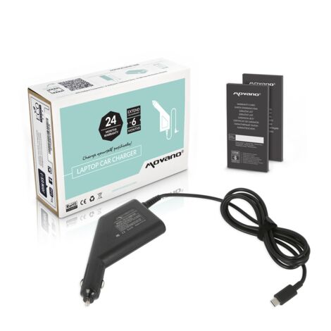 Cargador de coche USB-C de 100 W para portátil (1/5)