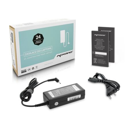 Cargador de fuente de alimentación para Acer 19v 3.42a 65W 3.0x1.1mm