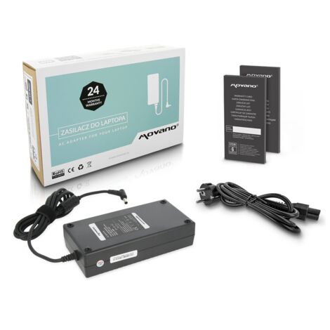Cargador para Asus 19,5 V 9,23 A 180 W 6,0 x 3,7 mm