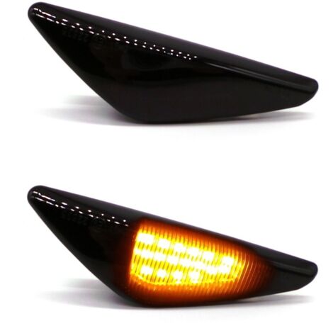 Luces intermitentes LED BMW, color negro - juego (1/5)