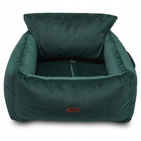 Asiento de coche para perro pequeño, transportín Yorkie Chihuahua, HUGGY DOGGY S