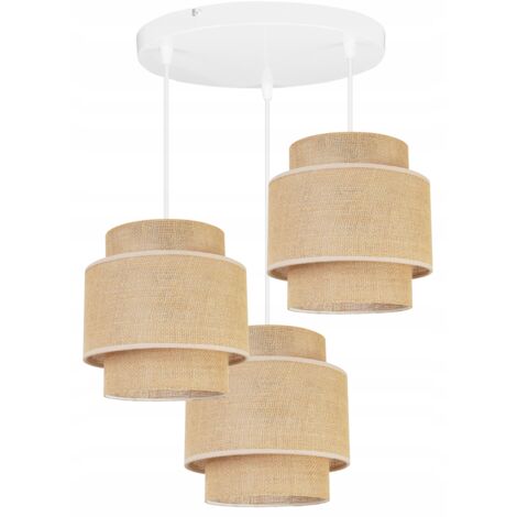 LÁMPARA COLGANTE, LÁMPARA DE TECHO, PANTALLA, BOHO YUTA
