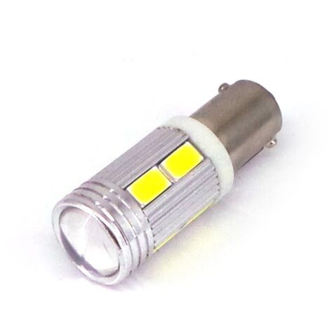 2 Ampoules LED BA9S T4W Canbus - 8 SMD, 6000K Blanc Froid, 12V, Pour Veilleuses Auto, Neuves