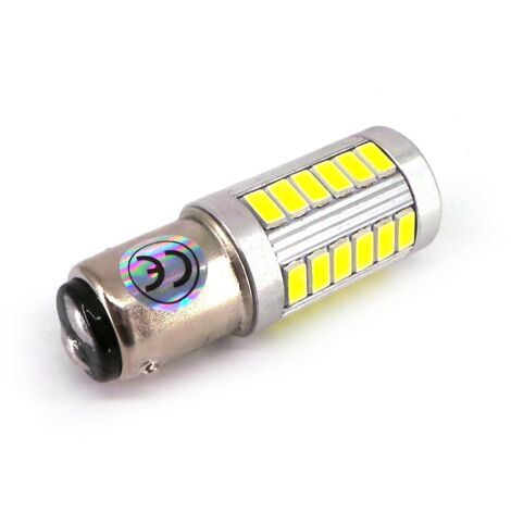 bombillas LED P21/5W BAY15D 12-18V 1000lm CANBUS no polarizadas blancas (1/5)