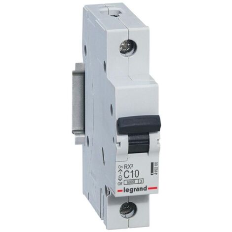 Disyuntor Legrand RX3 C10 1P (1/4)