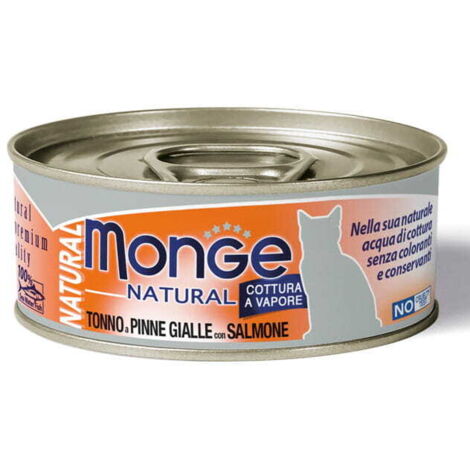 Monge Cat Atún con Pollo y Salmón 80g