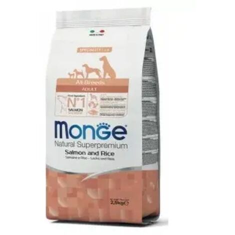 Línea Especial Monge Salmón con arroz 2,5kg