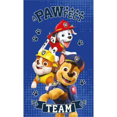 Toalla infantil para guardería 30x50 PATRULLA CANINA Cachorros