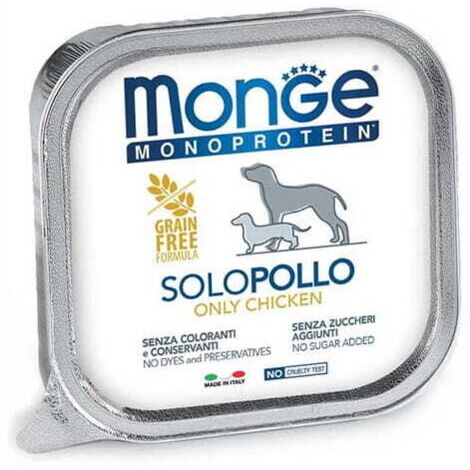 Monge Dog Monoprotein Solo Pollo 150 g