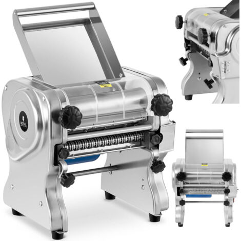 Máquina de pasta eléctrica, acero inoxidable, 220 mm, 550 W