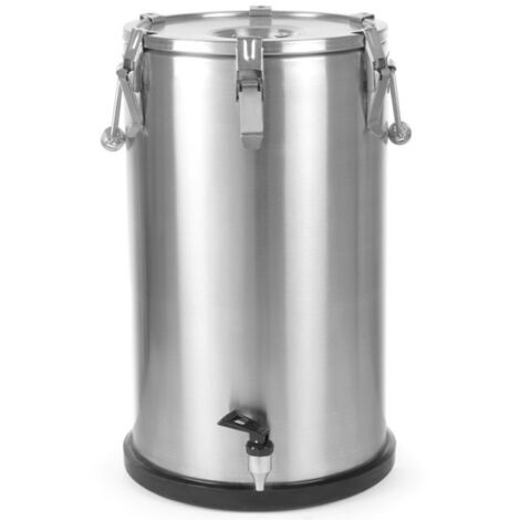 Termo de acero con grifo para transporte de alimentos 35L - Hendi 710326 (1/5)