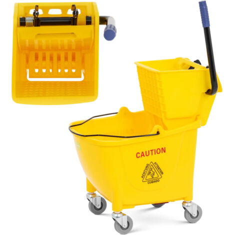 Carro de limpieza de suelos con escurridor 32 l (1/5)