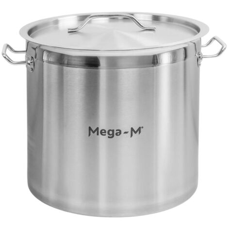 Olla alta para catering con tapa Mega-M PRO 25 l Ø 32 cm x h 32 cm N