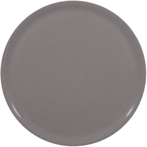 Plato especial para pizza de porcelana, gris oscuro, diámetro 31 cm - juego de 6