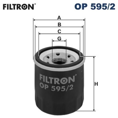 FILTRON OP594 Filtro Olio – Compatibile Con Renault Master, Fiat Ducato, Peugeot Boxer, Iveco Daily