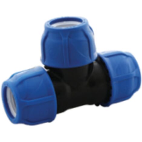 Conector PE-T plano de 40 mm - HJ/PE1027