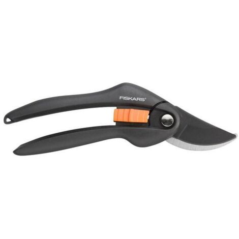 Fiskars SingleStep P26 tijera de podar ergonómica negra y naranja (1/3)
