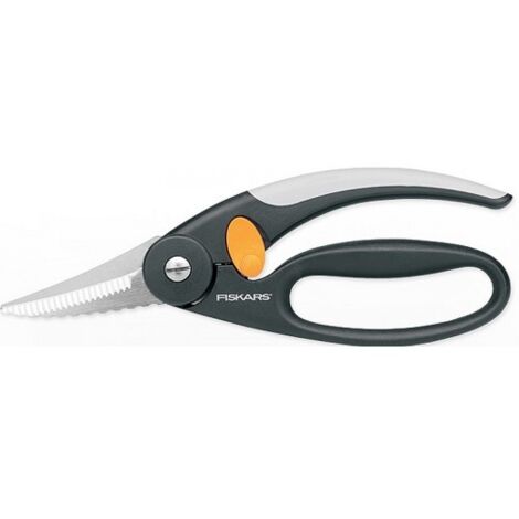 Fiskars 1003032 tijeras para pescado negras ergonómicas