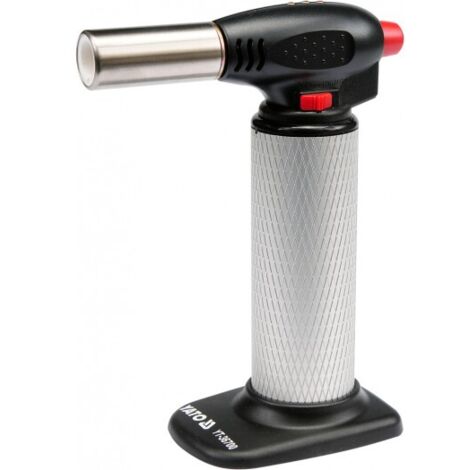 QUEMADOR DE GAS CON ENCENDIDO PIEZOELÉCTRICO, ALIMENTADO CON GAS DE ENCENDEDOR - YT-36700 (1/4)