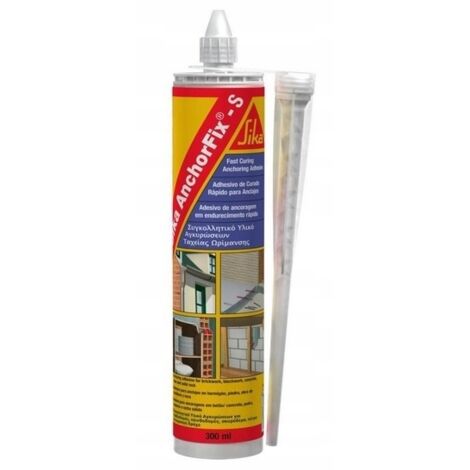 ANCLAJE QUÍMICO SIKAFLEX ANCHORFIX S 300ML - SK-SA341125