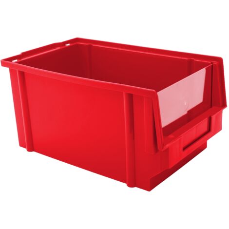 CAJA DE ALMACENAMIENTO TAMAÑO '2' ROJA - CAJA 2 NEGRA/DERECHA (1/3)