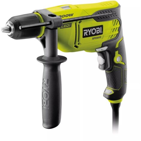 Ryobi RPD800-K taladro percutor verde 800 W (1/2)