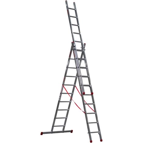 ESCALERA DE TRES ELEMENTOS 3X10 PELDAÑOS AK300.3 - DR AK300.3 (1/2)