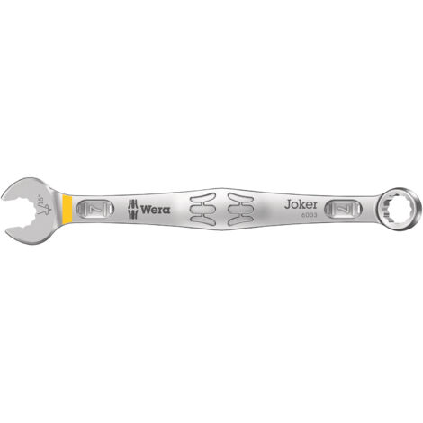 Llave combinada 6003 Joker SW 7mm L.110mm forma A CV acero WERA