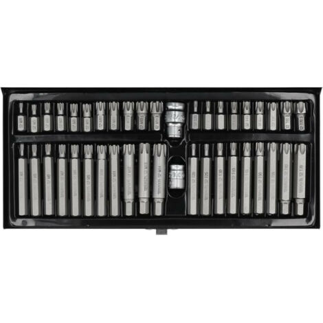 JUEGO DE LLAVES 42 PIEZAS RIBE, TORX DE SEGURIDAD - YT-0420 (1/4)