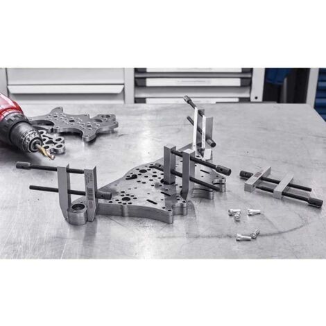 Torno paralela, capacidad de fijación : 40 mm, Portée 27 mm