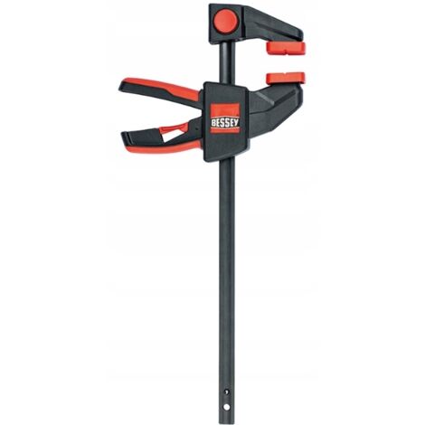 Bessey EZL 450/80 sargento de una mano negro rojo