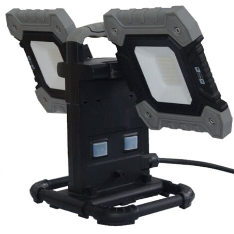 LÁMPARA DE TALLER LED PORTÁTIL SMD 60W, 630LM, LM2X30AW - PA-16103 (1/3)