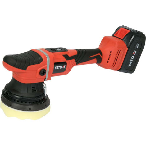 PULIDORA ORBITAL 125MM 18V, 4.0AH + CARGADOR - YT-82924 (1/5)